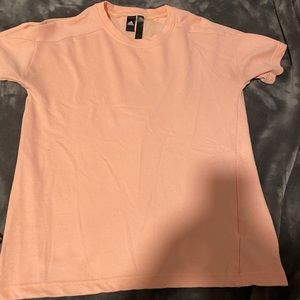 Adidas athleisure pink/salmon shirt
